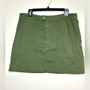 Banana Republic Cargo Miniskirt